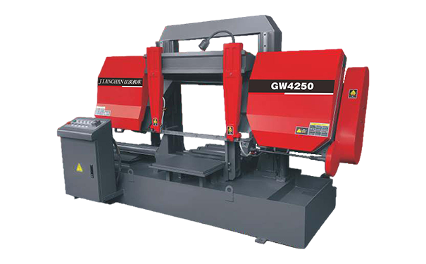 荔浦GW4250双柱龙门卧式带锯床
