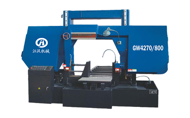 荔浦GW4270/800双柱龙门卧式带锯床